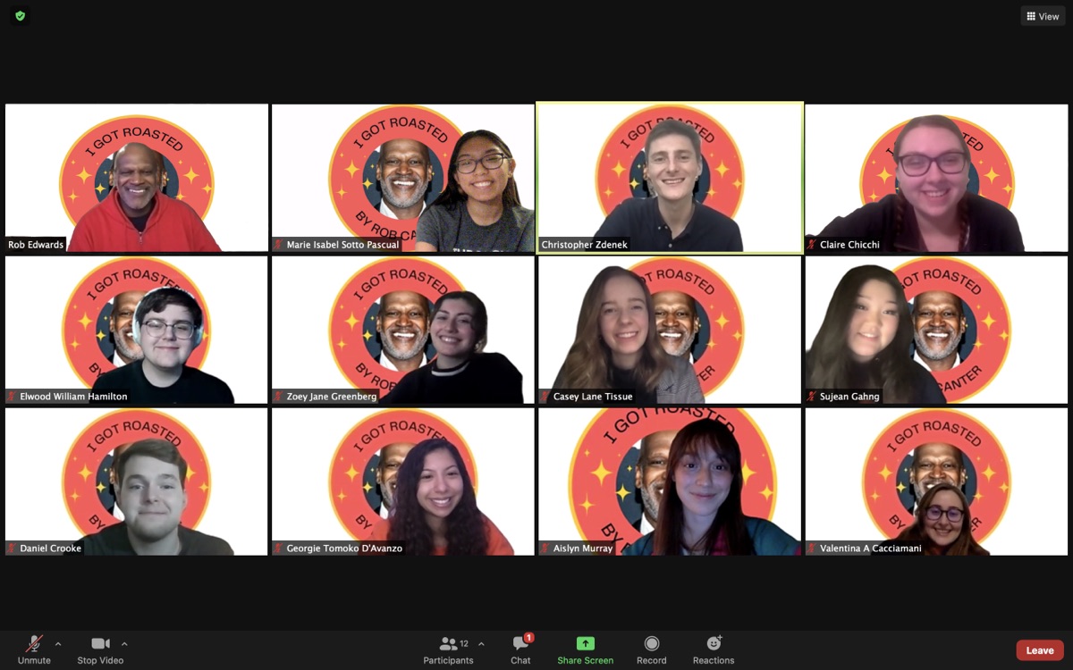 Rob Edwards — Syracuse Screenwriting class